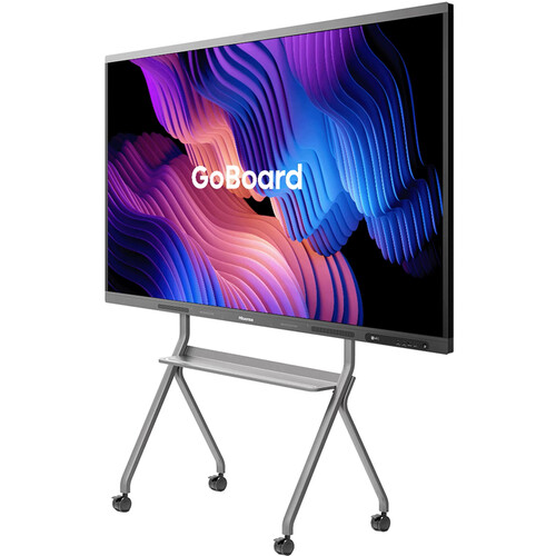 Hisense 86" HIDB Touch Screen TV Smart UHD 4K Digital Interactive Touch Monitor with Integrated 4K Camera, Dolby Atmos, GoBoard Wireless Transmission, Eye Comfort, Array Microphone 86MR6DE