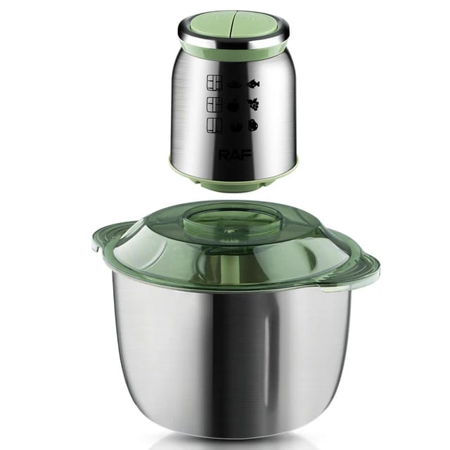 RAF Multifunction Electric Food Processor Chopper for Meat & Vegetables 5L R.7711