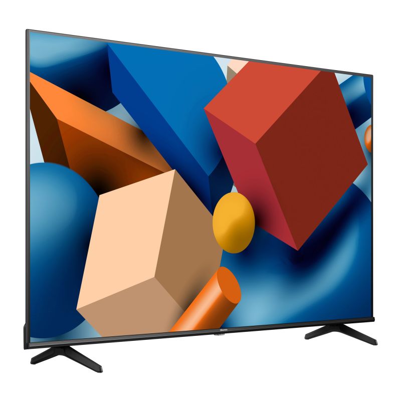 Hisense 43" LED TV Smart UHD 4K, AirSlim Frameless, Dolby Vision, DTS Virtual X, AI 4k Upscaler, Vidaa Voice, Airplay 2, Dual Band Wifi 43A6K