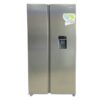 Bruhm Refrigerator 516L with Water Dispenser Side by Side Doors Silver BFX-529EN