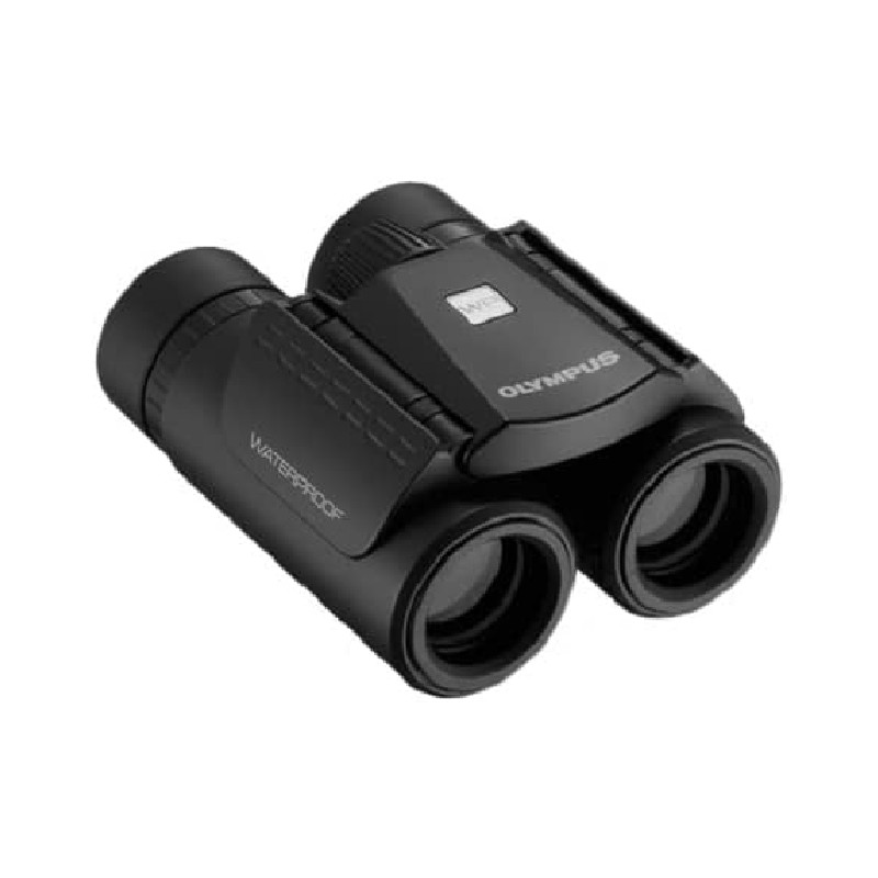 Braun Olympus Binoculars Black, Light Weight, Waterproof, 10x Magnification Displays, 5.1° Angle of View, Multicoated Optics, 10X21 RC II WP BLK