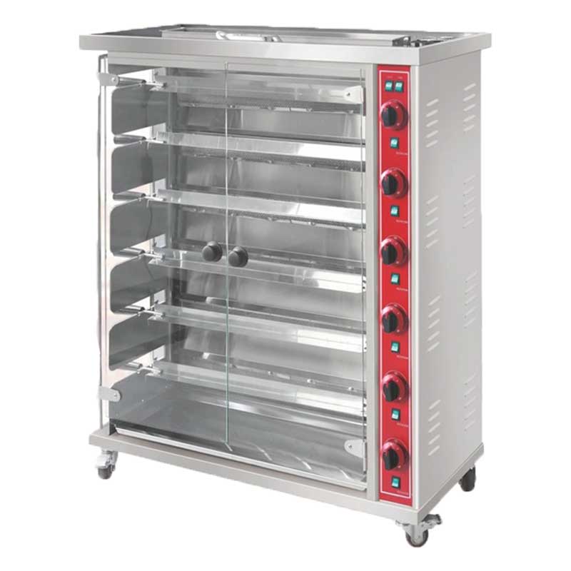Generic Commercial Chicken Roasting Machine Gas 5 Layers