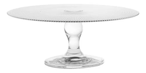 Pasabahce Patisserie Foot Service Glass Plate 28cm, Stylish Design, Versatile Size, High Quality Craftsmanship 95240