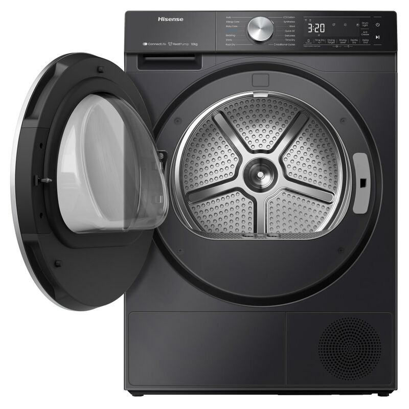 Hisense Dryer 10.5kg Premium Heat Pump Dryer Black DH5S102BB