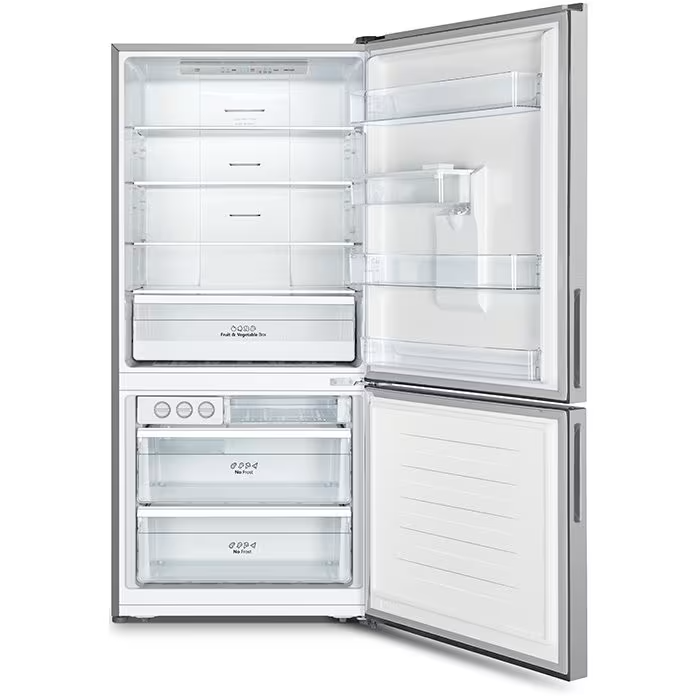 Hisense Refrigerator 463L, Double Door Bottom Freezer, with Water Dispenser, Precise Temperature Control, Multi-Airflow for Constant Temperature, A+ Energy Saving H610BS-WD