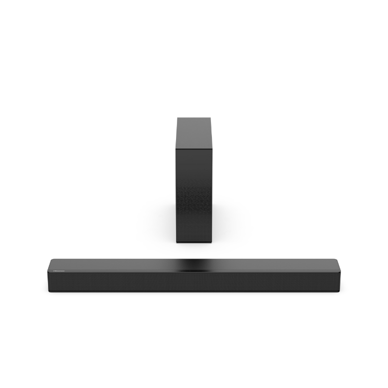 Hisense Home Theatre 2.1ch 240W Max Audio Power, Soundbar with Wireless Subwoofer, Immersive Surround Sound, One Remote, Double Enjoyment HS2100