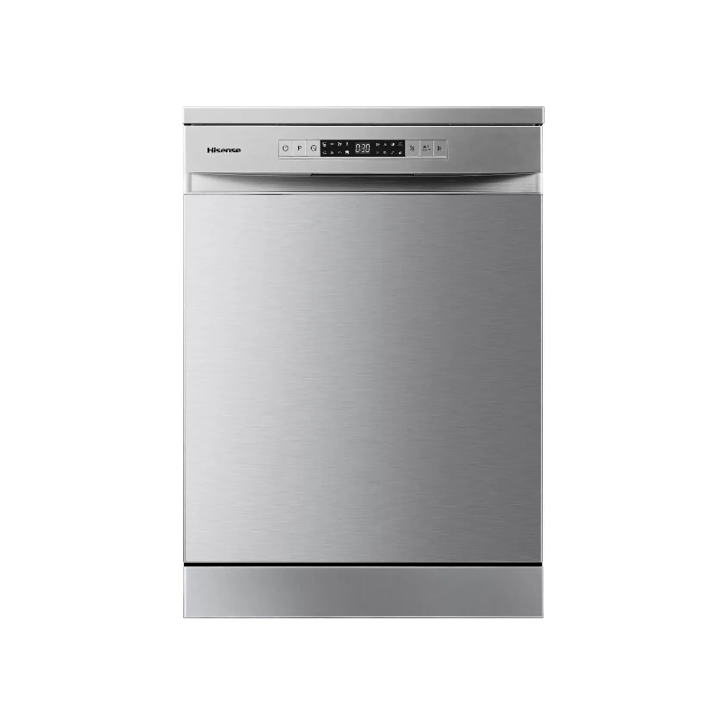 Hisense 13 Place Dishwasher with 8 Programs, LED Display, Touch Control, Stainless Steel Tub & Filter, Inox H13DX