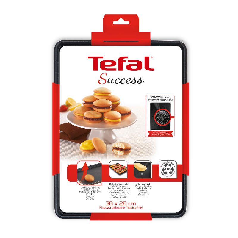 Tefal Success Baking Tray 38x28 J1607002