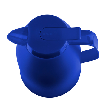 Tefal Mambo Jug Blue 1 Liter Insulated Thermos  Vacuum Flask Plastic-Polypropylenex (PP) Glass Liner K3033112