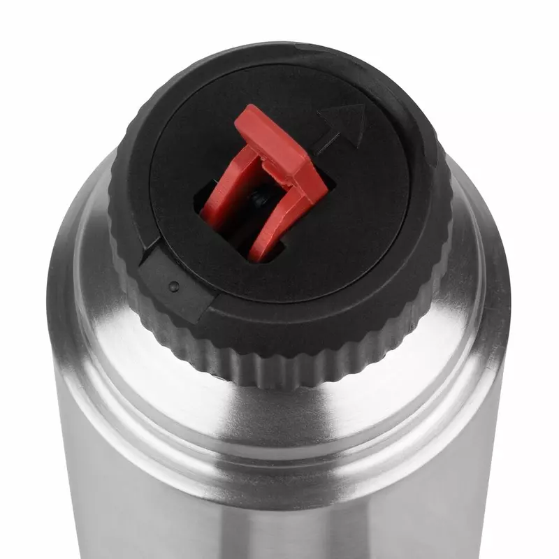 Tefal Senator Thermal Bottle 0.7L Stainless Steel Silver Robust Construction With Double Walled Safe Lock Thermos Insulated Vacuum Flask K3063314