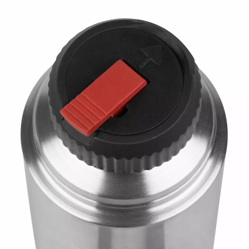 Tefal Senator Thermal Bottle 0.7L Stainless Steel Silver Robust Construction With Double Walled Safe Lock Thermos Insulated Vacuum Flask K3063314