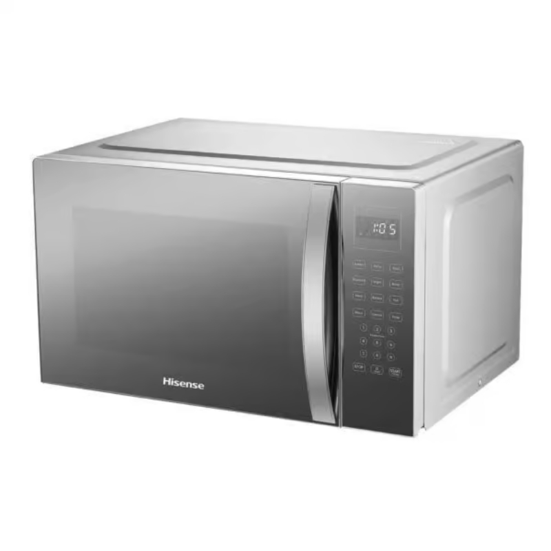 Hisense 43L Microwave, 8 Power Levels, Auto Cooking Menus, Child Safety Lock, Cooking End Signal, Defrost Function, LED Display, Membrane Digital Control, H43MOMSS.