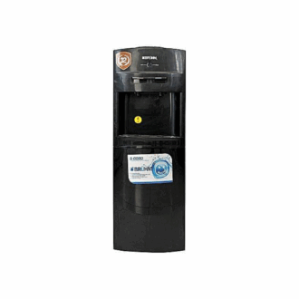 Bruhm Water Dispenser 2 Taps with Storage Cabinet White/Black BDS-1169