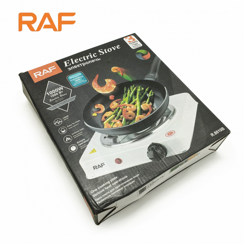RAF Hotplate 8L 1000W Single Coil, Uniform Heat, Simple Operation 8010B