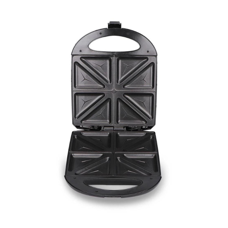 RAF Sandwich Maker 1400W 4 Slice Double-Sided Heating, Non-Stick Coated R.2290