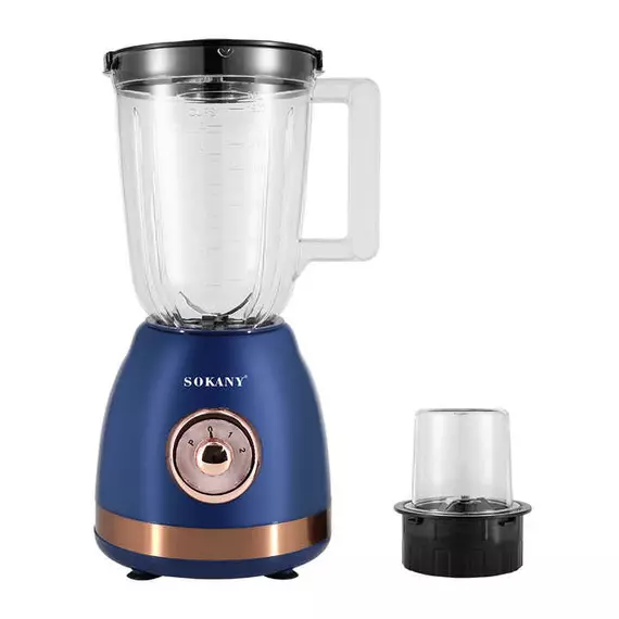 Sokany Blender & Grinder 2in1 1.5L With Automatic Pulp Ejection Juice Extractor 28000RP