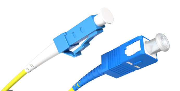 Fiber Patch Cord LC/UPC-SC/UPC Single Mode Simplex 1 Meter G657A1-LSZH