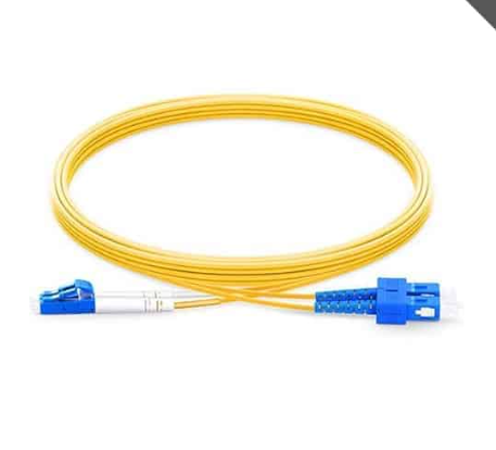 Fiber Optic Patch cords LC/UPC-SC/UPC Single Mode Duplex 3 Meters G657A1-LSZH