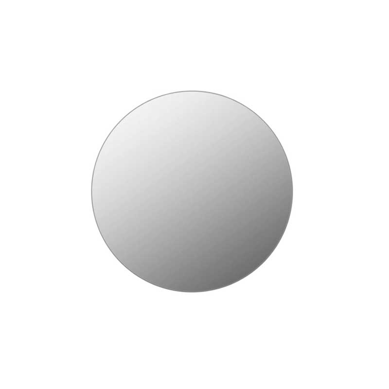 Generic High Quality Non-Glass Shatterproof, Anti Scratch, Easy to Install, Unbreakable, Safe for Kids, Frameless Acrylic Plexiglass Sheet Mirror (Wall Decor) for Bedroom, Bathroom & Living Room Round Shape