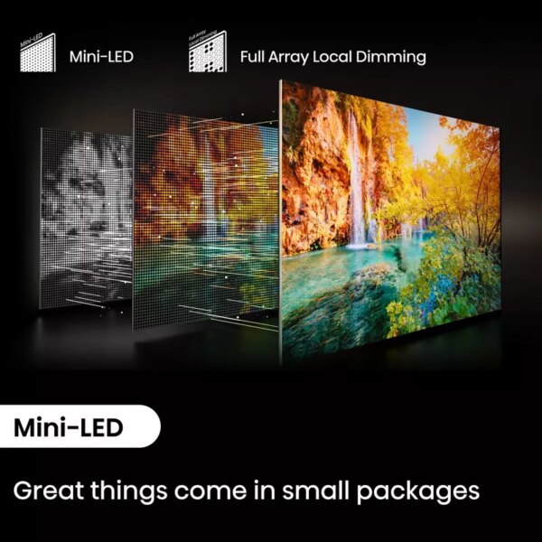 HISENSE Smart UHD 4K Mini-LED Quantum ULED TV, TV-55 Inch (139 cm) 55U6N-PRO