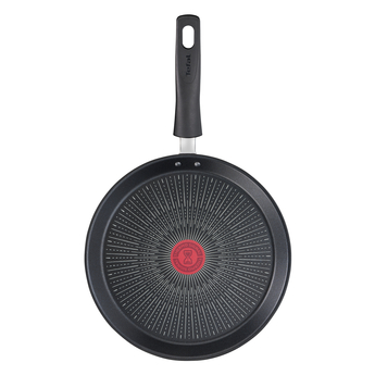 Tefal Unlimited Pancake Pan 25cm All Hobs Titanium Non Stick Anti Scratch Safe Non Stick G6 Unlimited Round Saucepan With Pouring Edge Pan Cast Aluminum G2553802