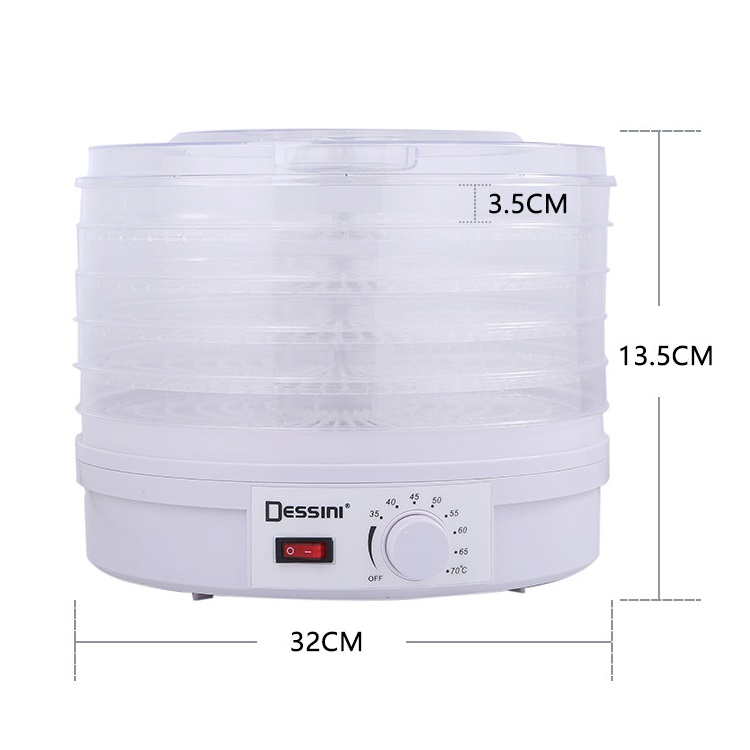 Dessini Food Dehydrator 5 Layer Tray 350W