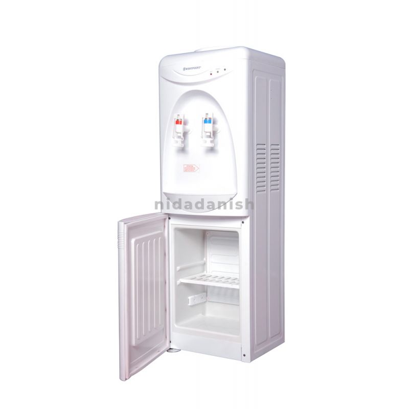 Westpoint Water Dispenser Hot & Cold with Refrigerator Cabinet WFC3000