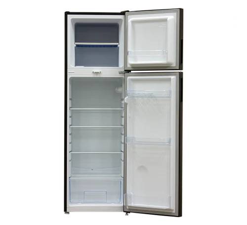 Von Double Door Fridge, 168L Silver VART-25DMS