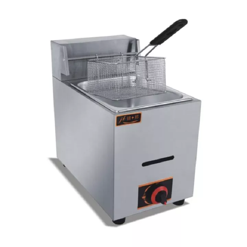 Generic Commercial Gas Single Deep Fryer 6L