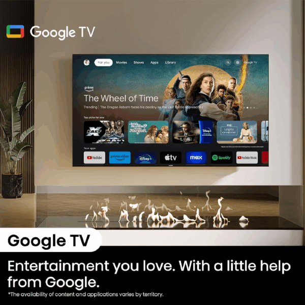 Hisense 50" QLED UHD 4K Smart TV with Dolby Vision & Atmos, 4K AI Upscaler, Quantum Dot Colour, Voice Control, VIDAA 50Q6N