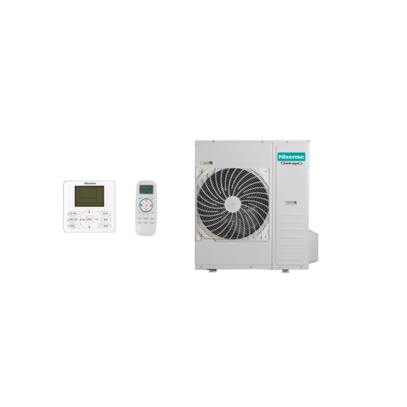 Hisense Duct Air Conditioner 85000BTU with Inverter, Cooling & Heating, R410A Refrigerant, Remote Control, Auto Restart AUD-85UX4RPH8