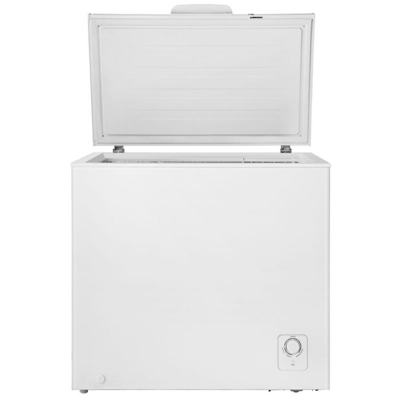 Hisense Chest Freezer 245L Frozen 135H, Easy Cleaning, Single Door, Chill Technology, Aluminum Interior, White H320CF