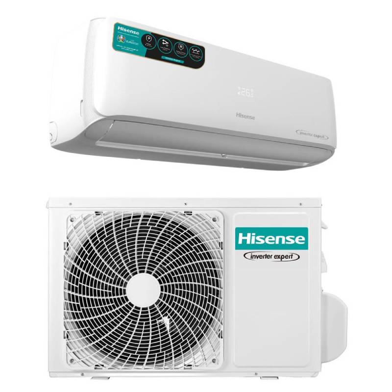 Hisense Wall Split Air Conditioner 12000BTU with Inverter, Ultra Quiet, Fast Cooling, High Efficiency AS-12TR4SYEDB04