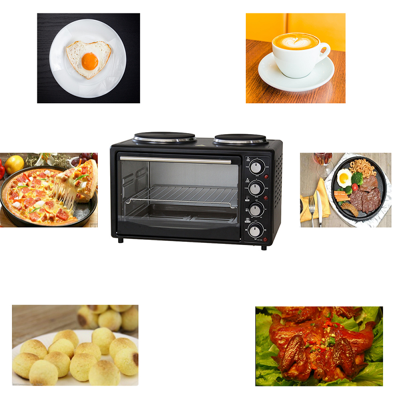 Generic Electric Oven With Two Hot Plate 48L