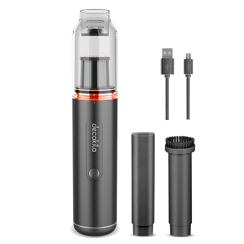Decakila Portable Vacuum Cleaner 90W w/USB Brushless Motor Working Time 25min Mini Hand Held Vacuum Cleaner CMPV003B