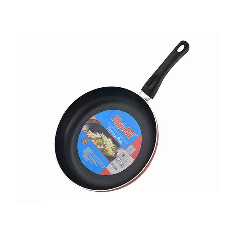 Nadstar Frypan 22CM Nonstick Interior For Low Fat Healthy Cooking Stainless Steel Fitting Extra Heavy Ceramic Gas Electric & Hob FP22