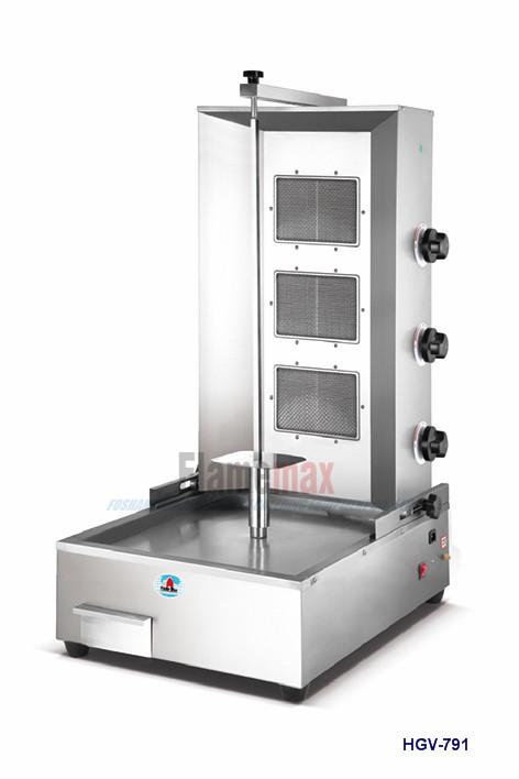 Nadstar Shawarma Gas Machine 3 Burner HGV-791