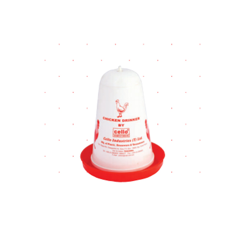 Cello Chicken Drinker Small Multi-Color (Pack of 3)