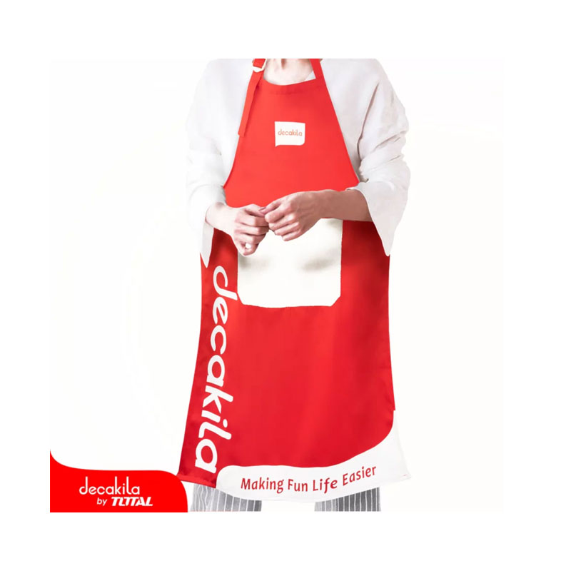 Decakila Apron 60x90 CM Cooking Chef Apron Baking Apron With Pockets For Men And Women With The Material Polyester GCA008R