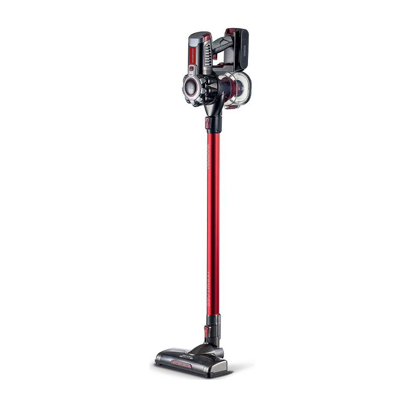 Kenwood Cordless Vacuum Cleaner 2-in-1 Upright Stick Vacuum Cleaner + Handheld Vacuum Cleaner with 22.2V Li-ion Battery 160W Suction Power 45 Minutes Run Time for Multi Surface SVM12.000RD