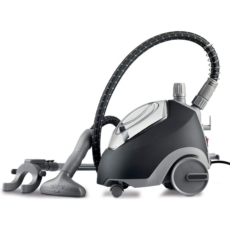 Kenwood Garment Steamer 1500W with 2L Water Tank Capacity Rotary Wheels Folding Rack Trouser Press Glove GSP65.500BK