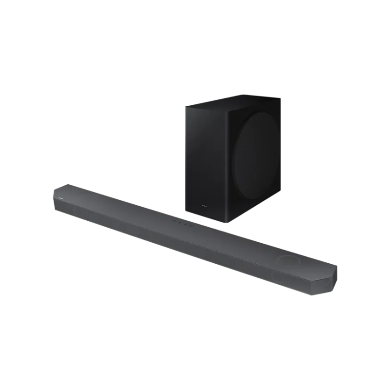 Samsung Soundbar with Wireless Subwoofer 5.1.2ch Q-Series with Dolby Atmos, DTS:X, Q Symphony, SpaceFit Sound, Game Pro Mode HW-Q800B/ZN