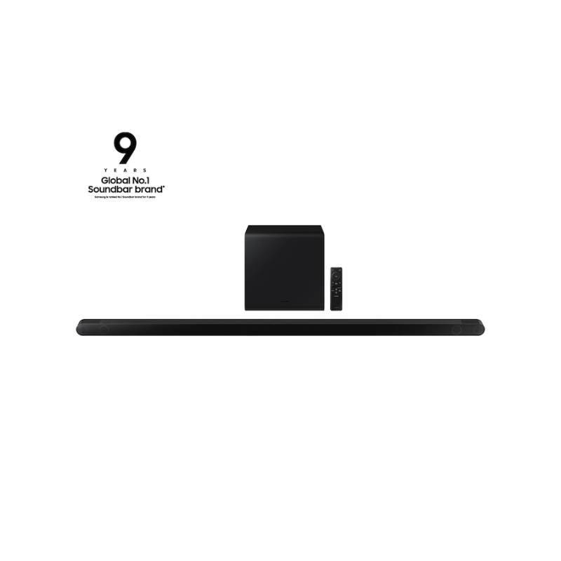 Samsung 3.2.1Ch Soundbar with Wireless Dolby Atmos, DTS Virtual X, Q-Symphony, Airplay 2, Game Pro Mode, Alexa Built-In, Black HW-S800B/ZN