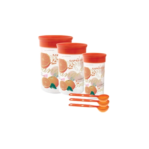 Cello Plastic Container Glory (Small) 750ml 1000ml & 2000ml 3pc Set