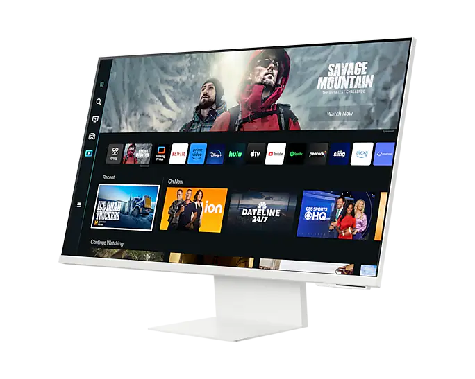Samsung 32" 4K Smart Monitor M8 M80C, Iconic Slim Design, White LS32CM801UMXUE