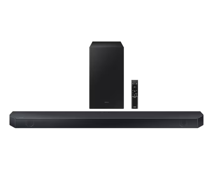 Samsung Home Theatre Q Series 3.1.2ch, 0.5W, Dolby Atmos_DTS-X, Q-Symphony, Adaptive Sound, Synergy with QLED, Wireless Bluetooth Subwoofers HW-Q600C/ZN