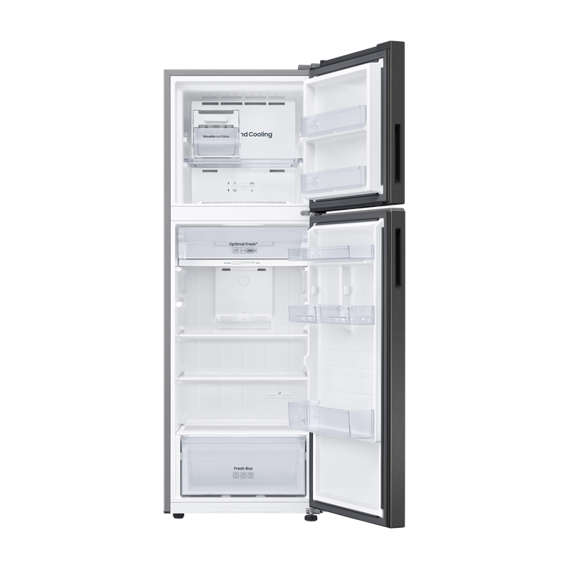Samsung Refrigerator 393L Double Door Top Freezer Bespoke, SmartThings AI Energy Mode, Spacemax White/Pink RT38CB66218CUT