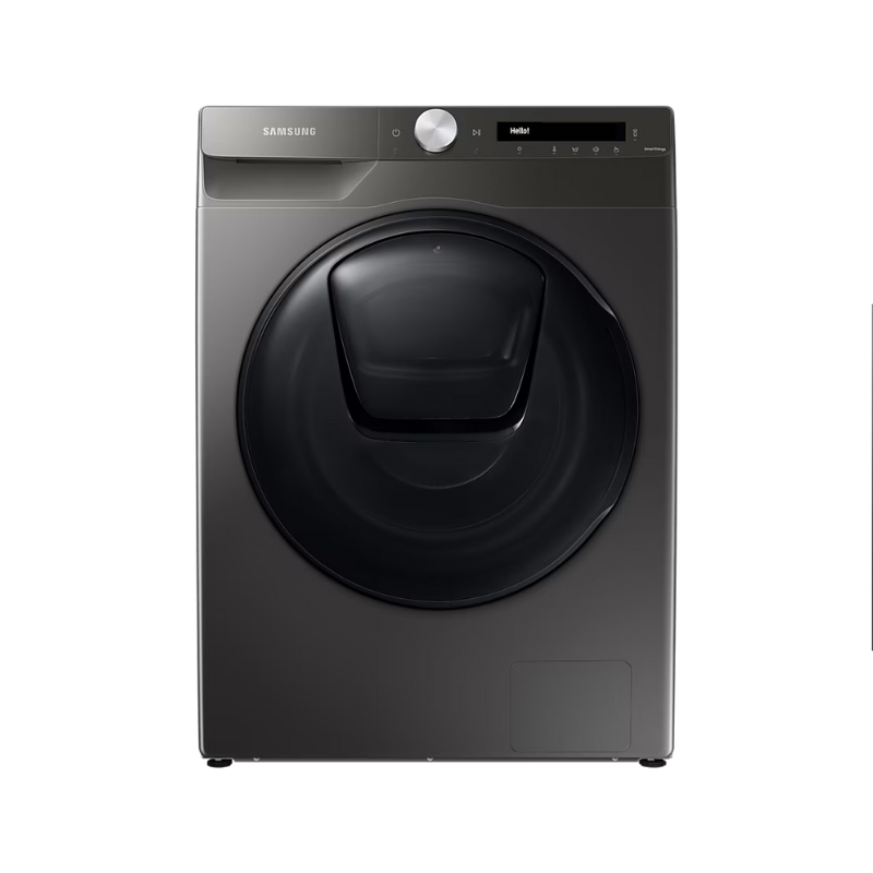 Samsung Washing Machine 9kg & 6kg Dryer Front Load, AirWash, HygieneSteam, DIT, AddWash, Smart Things with AI Control, Wi-Fi WD90T554DBN/NQ