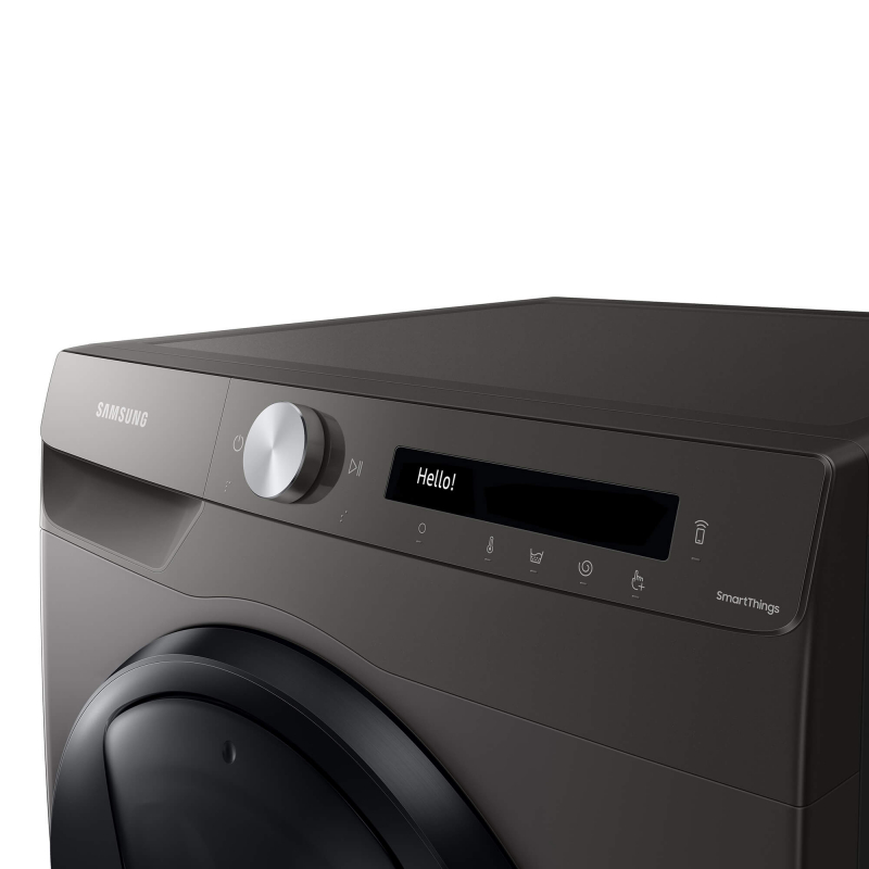 Samsung Washing Machine 9kg & 6kg Dryer Front Load, AirWash, HygieneSteam, DIT, AddWash, Smart Things with AI Control, Wi-Fi WD90T554DBN/NQ