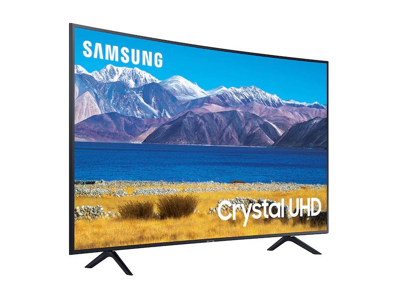 Samsung 65" LED 4K Crystal UHD Smart TV, Air Slim Design, Curved Screen, Ambient Mode, HDR, Game Enhancer, Smart Hub & One Remote Control 65TU8300